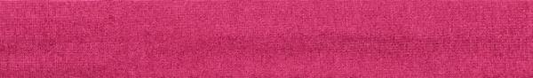 Oaki Doki Jersey Schrägband gefalzt 3m Coupon Magenta Pink